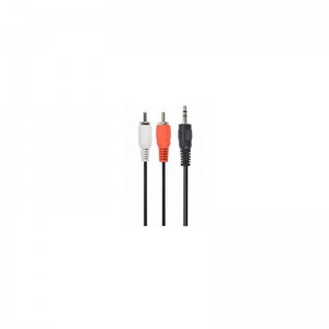 Кабель мультимедийный Jack 3.5mm папа/2RCA папа Cablexpert (CCA-458)