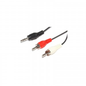 Кабель мультимедийный Jack 3.5mm папа/2RCA папа Atcom (10708)