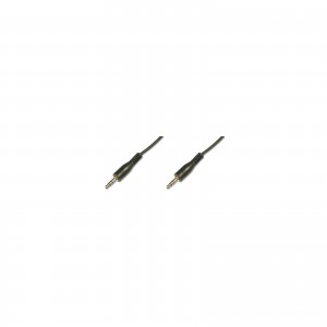 Кабель мультимедийный Jack 3.5mm M/Jack 3.5mm M 1.5m Digitus (AK-510100-015-S)