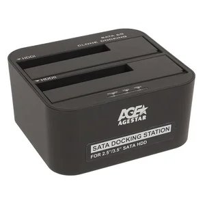 Док-станция для накопителей AgeStar 3UBT6-6G (Black) Док-станция для накопителей AgeStar 3UBT6-6G (Black)