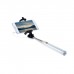 Монопод для селфи Grand-X Metallic Jack 3,5 U-крепление 170-750мм Silver (MPGJMS)