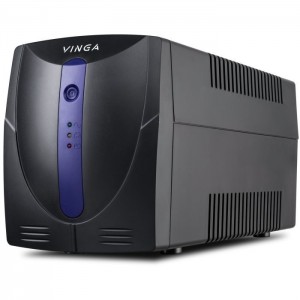 Источник бесперебойного питания Vinga LED 1500VA plastic case (VPE-1500P)