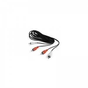 Кабель мультимедийный 2RCA to 2RCA 1.8m Cablexpert (CCA-2R2R-6)