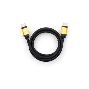 Кабель мультимедийный HDMI to HDMI 1.5 m V2.0 metal Vinga (VCPDCHDMI2VMM1.5BK)
