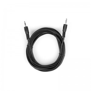 Кабель мультимедийный Jack 3.5mm 5 m MM 3С Vinga (VCPDCJ35MM5BK)