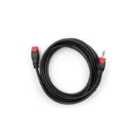 Кабель мультимедийный Jack 3.5mm M/F 3 m Vinga (VCPDCJ35MF3BK)