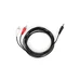 Кабель мультимедийный Jack 3.5mm M to 2xRCA 3 m Vinga (VCPDCJ35MRCA23BK)
