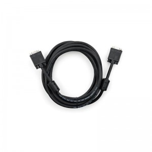 Кабель мультимедийный VGA 5 m MM ferrite Vinga (VCPDCVGAMM5MBK)