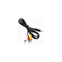 Кабель мультимедийный Jack TRRS 3.5mm папа/3RCA 1.8m Atcom (17320)