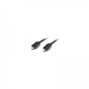Кабель мультимедийный Optical Toslink M-M 1m black REAL-EL (EL123500036)