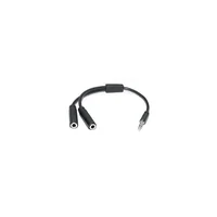 Кабель мультимедийный Jack 3.5mm male to 2xJack 3.5mm female 0.2m Pro REAL-EL (EL123500039)