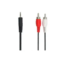 Кабель мультимедийный Jack 3.5mm папа/2RCA папа 1.8m Pro REAL-EL (EL123500042)