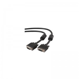 Кабель мультимедийный VGA 1.8m HD15M Pro black REAL-EL (EL123500043)