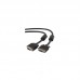 Кабель мультимедийный VGA 1.8m HD15M Pro black REAL-EL (EL123500043)