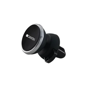 Универсальный автодержатель Canyon Car air vent magnetic phone holder with button (CNE-CCHM4) Универсальный автодержатель Canyon Car air vent magnetic phone holder with button (CNE-CCHM4)
