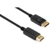 Кабель мультимедийный Display Port to Display Port 1.8m Vinga (VCPDP1.8BK)