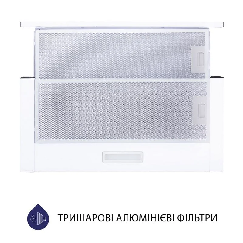 Вытяжка кухонная Minola HTL6614WH1000LED Вытяжка кухонная Minola HTL6614WH1000LED