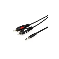 Кабель мультимедийный mini-jack(M) - > 2 RCA (M) 0.8m Atcom (10810)