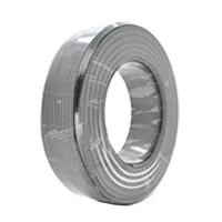 Кабель телевизионный Ritar 0,90 мм.CCS, 32x0.12m CCA экран, 75 Ом, FPE, д. 6,8мм PVC, б (RT-W100-RG6U-32W 8CCS)