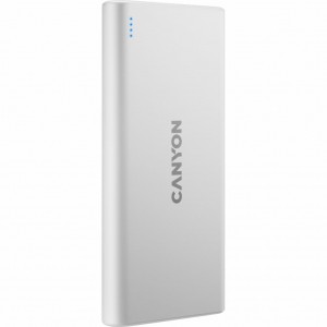 Батарея универсальная Canyon PB-106 10000mAh Input 5V/2A, Output 5V/2.1A(Max) (CNE-CPB1006W)