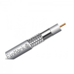 Кабель телевизионный FinMark RG-660, CU, 305м, white (F660BVcu_305_white)