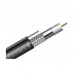 Кабель телевизионный FinMark RG-690, CCS, +steel wire, 305м, black (F690BVM_305_black)