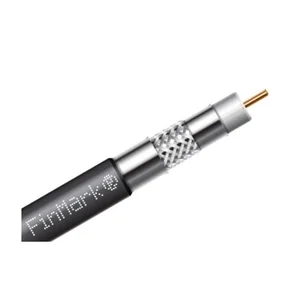 Кабель телевизионный FinMark RG-6 TRISHIELD, CU, 305м, black (F6TSVcu_305_black)