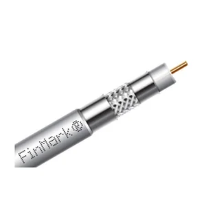 Кабель телевизионный FinMark RG-6 TRISHIELD, CU, 305м, white (F6TSVcu_305_white)