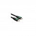 Кабель мультимедийный HDMI to HDMI 1.0m HD101 Round (Yellow/Black) Ugreen (10115)