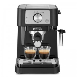 Рожковая кофеварка эспрессо DeLonghi EC260BK