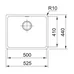 Мойка кухонная Franke SIRIUS SID 110-50 (125.0395.602)