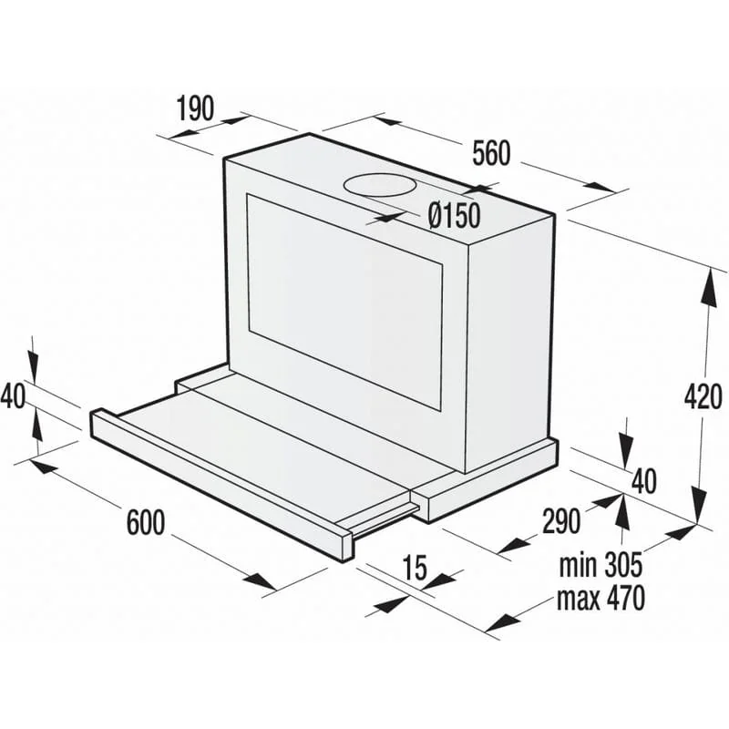 Вытяжка кухонная Gorenje BHP623E8X Вытяжка кухонная Gorenje BHP623E8X