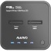 Док-станция для накопителей Maiwo 2*NVMe M.2 SSD Key M/B+M USB 3.1 Gen2 Type-C (K3016P)
