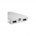 Батарея универсальная Canyon PB-108 10000mAh, Input 5V/2A, Output 5V/2.1A(Max), white (CNE-CPB1008W)