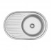Мойка кухонная Kroner Satin-7750 06160 (CV022787)