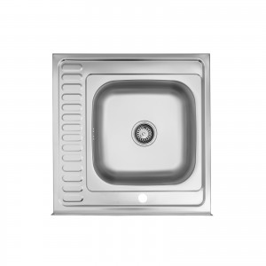 Мойка кухонная Kroner Dekor-6060L 06160 (CV022812)