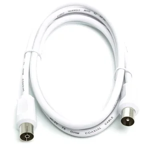 Кабель телевизионный AV 75 Ом, 1.5 м, white PowerPlant (CA911950)