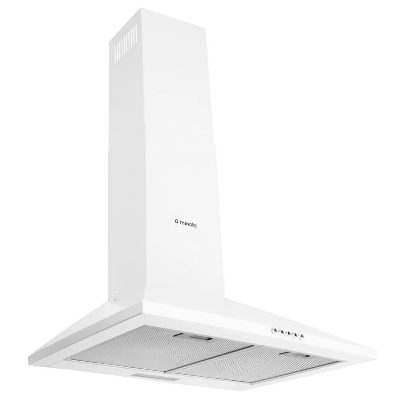 Вытяжка кухонная Minola HK 6614 WH 1000 LED Вытяжка кухонная Minola HK 6614 WH 1000 LED
