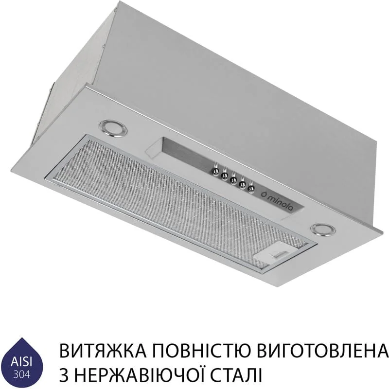 Вытяжка кухонная Minola HBI 5324 I 800 LED Вытяжка кухонная Minola HBI 5324 I 800 LED