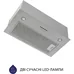 Вытяжка кухонная Minola HBI 5327 GR 800 LED