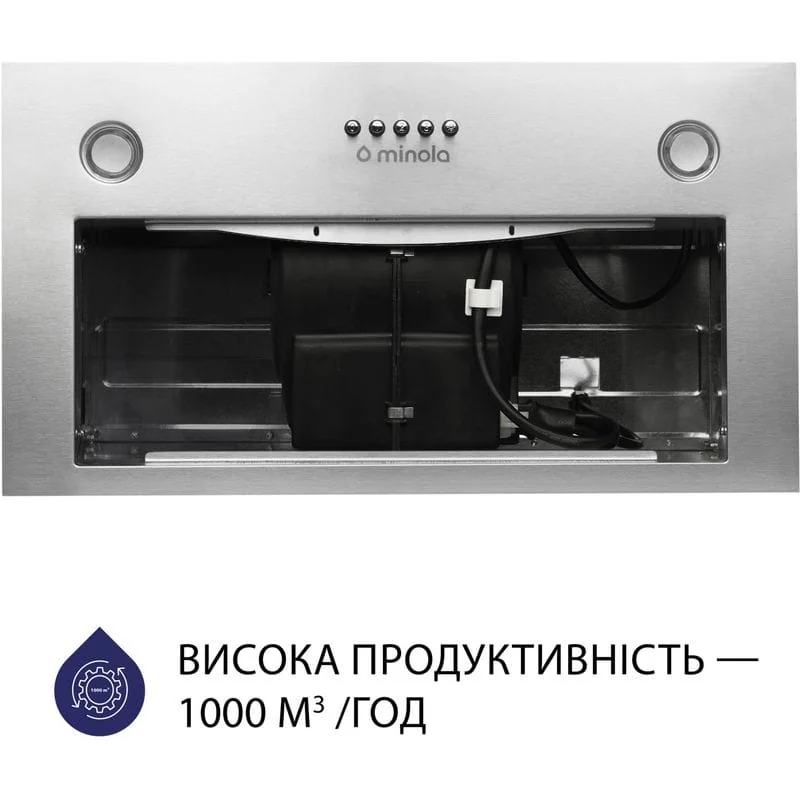 Вытяжка кухонная Minola HBI 5627 I 1000 LED Вытяжка кухонная Minola HBI 5627 I 1000 LED