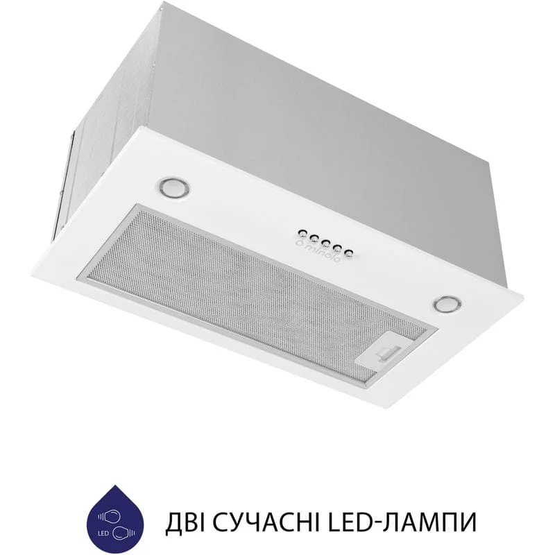 Вытяжка кухонная Minola HBI 5627 WH 1000 LED Вытяжка кухонная Minola HBI 5627 WH 1000 LED