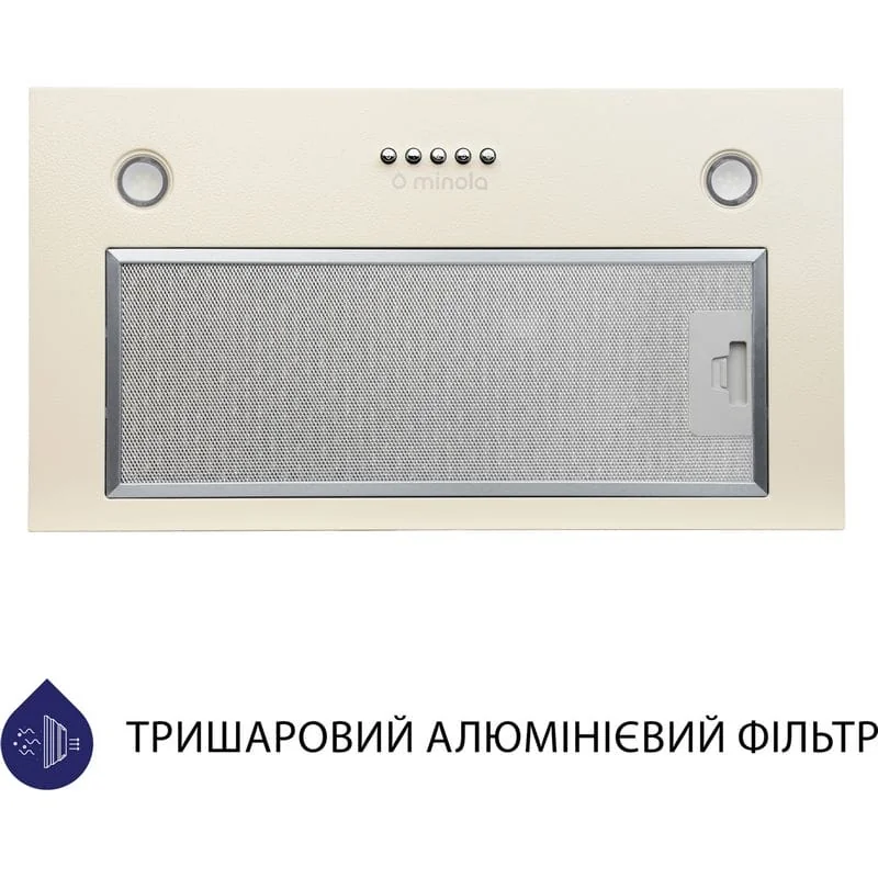 Вытяжка кухонная Minola HBI 5827 IV 1200 LED Вытяжка кухонная Minola HBI 5827 IV 1200 LED