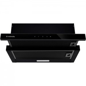 Вытяжка кухонная Minola HTLS 6634 BLF 1000 LED GLASS