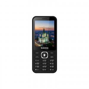 Мобильный телефон Sigma X-style 31 Power Type-C Black (4827798855010)