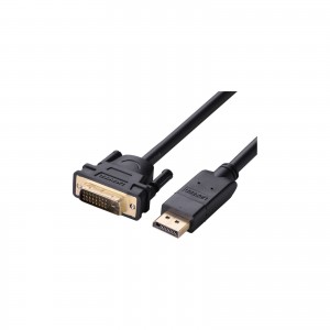 Кабель мультимедийный DisplayPort M to DVI-D 25 2.0m V1.2, DP103 Ugreen (10221)