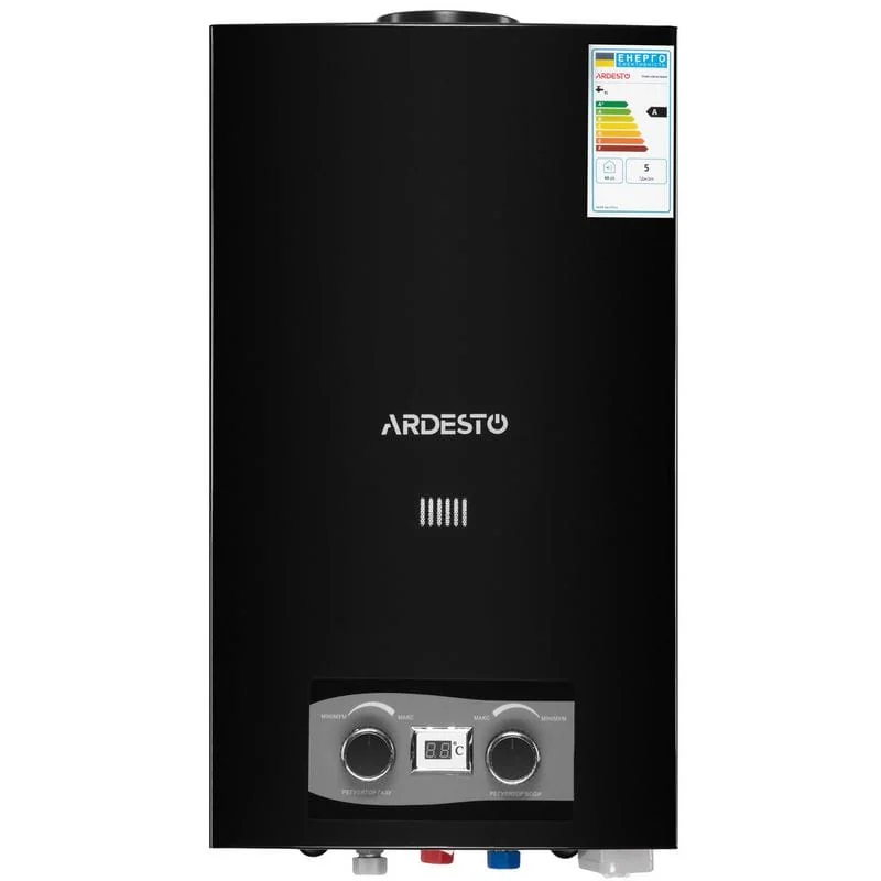 Проточный водонагреватель Ardesto TFGBH-10B-X2-BLACK Проточный водонагреватель Ardesto TFGBH-10B-X2-BLACK