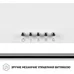 Вытяжка кухонная Perfelli K 6432 WH 850 LED RETRO