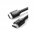 Кабель мультимедийный HDMI to HDMI 1.0m V2.0 Cafule 4K HD119 Ugreen (30999)