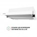 Вытяжка кухонная Perfelli TL 6212 WH 700 LED
